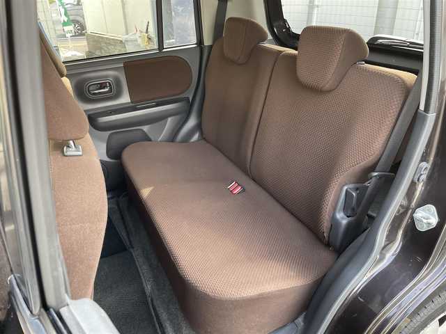 スズキ ラパン XL 岡山県 2013(平25)年 5.4万km アーバンブラウンパールメタリック 登録時走行距離53414km/社外SDナビ/(AM/FM/DISC/TV)/バックカメラ/D席シートヒーター/アイドリングストップ/プッシュスタート/スマートキー/純正14インチアルミホイール/パワーステアリング/パワーウィンドウ/保証書/記録簿/取扱説明書/ハロゲンヘッドライト