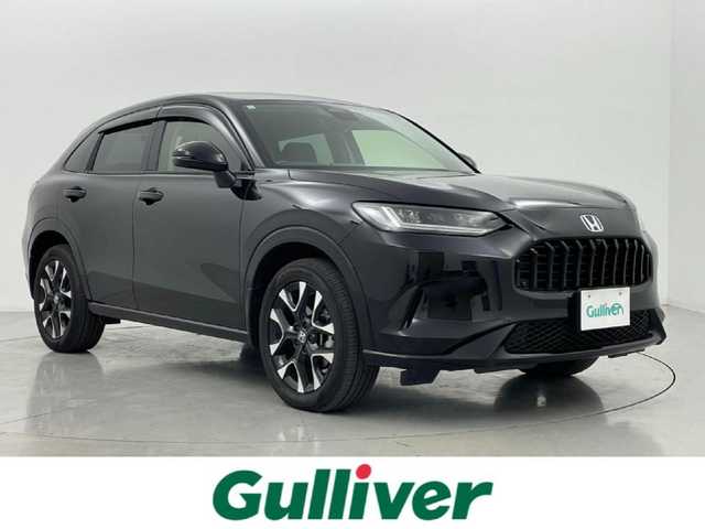 ホンダ ＺＲ－Ｖ ハイブリッド e:HEV Z 熊本県 2024(令6)年 1.8万km クリスタルブラックパール BOSEサウンド/純正ナビ（ＢＴ・フルセグ・ＵＳＢ）/アラウンドビューモニター/前後ドライブレコーダー　/ビルトインＥＴＣ２．０　/前席シートヒーター　/前席パワーシート　/ステアリングヒーター/パワーバックドア/レーダークルーズコントロール/衝突軽減ブレーキ/レーンキープアシスト/路外逸脱制御機能/ブラインドスポットモニター/踏み間違い衝突軽減ブレーキ/パーキングセンサー警報/ダウンヒルアシスト/横滑り防止/置くだけ充電/前後クリアランスソナー/純正フロアマット/純正１８インチAW/オートライト/LEDヘッドライト/フォグライト/スマートキー/プッシュスタート/スペアキー1本