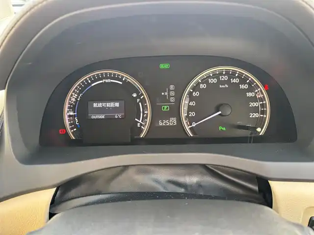 レクサス ＨＳ 250h バージョンI 奈良県 2015(平27)年 6.3万km ソニッククォーツ 純正ナビ/（フルセグ／ＢＴ／ＣＤ／ＤＶＤ）/レーダークルーズコントロール/バックカメラ/前後コーナーセンサー/パワーバックドア/ベージュレザーシート/前席メモリ付きパワーシート/前席シートヒーター／エアーシート/ヘッドアップディスプレイ/ステアリングスイッチ/LEDヘッドライト/オートライト/前方ドライブレコーダー（DRT-H68A）/ETC/純正17インチAW/保証書/取り扱い説明書/スペアキーX1