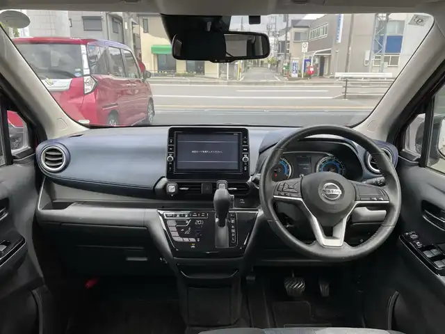 日産 デイズ ハイウェイスターX 埼玉県 2019(令1)年 8.1万km スパークリングレッド/ブラック (株)IDOMが運営する【じしゃロン鳩ヶ谷店】の自社ローン専用車両になりますこちらは現金またはオートローンご利用時の価格です。自社ローンご希望の方は別途その旨お申付け下さい/エマージェンシーブレーキ/ハイビームアシスト/ソナー/純正ＳＤナビ/　(CD/DVD/USB/SD/AUX/Bluetooth接続)/フルセグＴＶ/アラウンドビューモニター/ＥＴＣ２．０/純正ドライブレコーダー/ＬＥＤヘッドライト/サイド＆カーテンエアバッグ