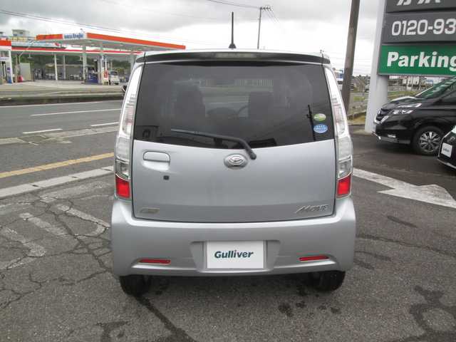ダイハツ ムーヴ カスタム X LTD 広島県 2012(平24)年 4.5万km ブライトシルバーメタリック 純正メモリーナビ/エコアイドル/HIDライト/バックカメラ/スマートキー