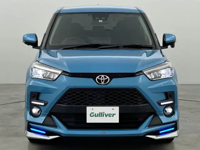 トヨタ ライズ Z 福岡県 2019(令1)年 6.3万km ターコイズブルーマイカメタリック モデリスタエアロ　/純正ナビ（フルセグＴＶ）　/全方位カメラ　/ビルトインＥＴＣ　/前後ドラレコ　/ＡＣＣ　/コーナーセンサー　/衝突軽減ブレーキ　/レーンキープ　/ＭＴモード付き　/シートヒーター　/純正１７インチＡＷ