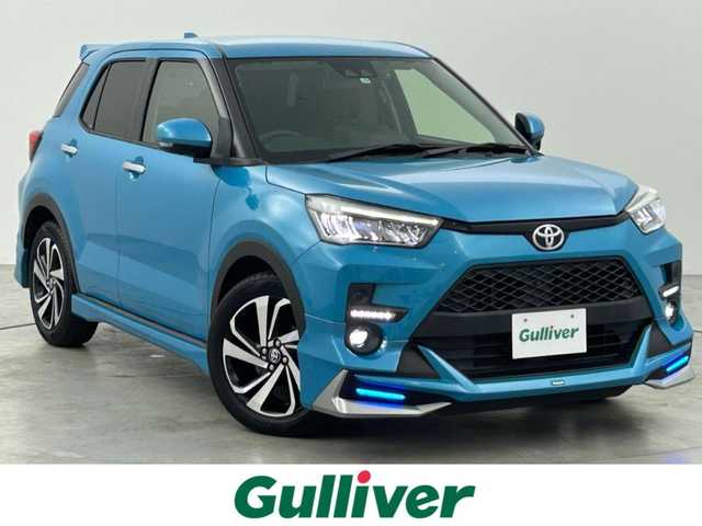 トヨタ ライズ Z 福岡県 2019(令1)年 6.3万km ターコイズブルーマイカメタリック モデリスタエアロ　/純正ナビ（フルセグＴＶ）　/全方位カメラ　/ビルトインＥＴＣ　/前後ドラレコ　/ＡＣＣ　/コーナーセンサー　/衝突軽減ブレーキ　/レーンキープ　/ＭＴモード付き　/シートヒーター　/純正１７インチＡＷ