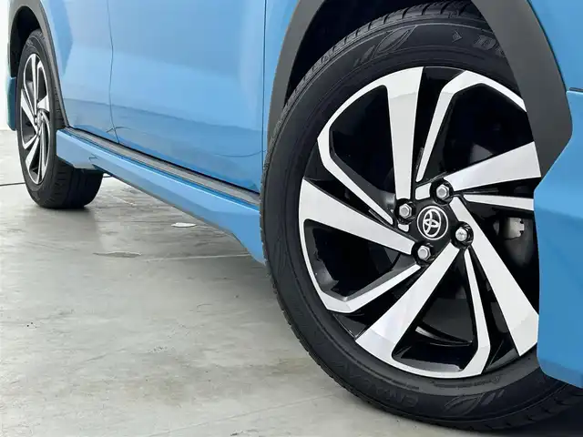 トヨタ ライズ Z 福岡県 2019(令1)年 6.3万km ターコイズブルーマイカメタリック モデリスタエアロ　/純正ナビ（フルセグＴＶ）　/全方位カメラ　/ビルトインＥＴＣ　/前後ドラレコ　/ＡＣＣ　/コーナーセンサー　/衝突軽減ブレーキ　/レーンキープ　/ＭＴモード付き　/シートヒーター　/純正１７インチＡＷ