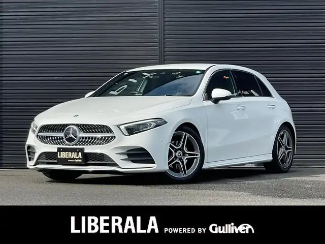 メルセデス・ベンツ Ｍ・ベンツ Ａ２００ｄ AMGライン 山梨県 2019(令1)年 4.4万km ポーラホワイト レーダーS/ナビゲーションP/HUD/黒半革/純正HDDナビ/Bカメラ/フルセグ/BT/ACC/LKA/BSA/ステアリングS/Pシート/シートヒーター/LEDヘッドライト/オートライト/オートハイビーム/保証書/スペアキー