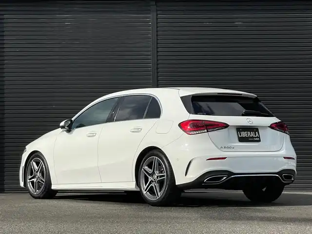メルセデス・ベンツ Ｍ・ベンツ Ａ２００ｄ AMGライン 山梨県 2019(令1)年 4.4万km ポーラホワイト レーダーS/ナビゲーションP/HUD/黒半革/純正HDDナビ/Bカメラ/フルセグ/BT/ACC/LKA/BSA/ステアリングS/Pシート/シートヒーター/LEDヘッドライト/オートライト/オートハイビーム/保証書/スペアキー