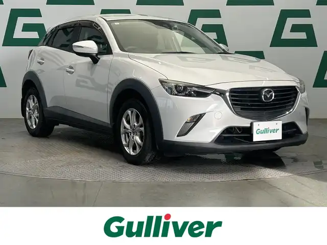 マツダ ＣＸ－３ XD 鹿児島県 2015(平27)年 6万km セラミックM 禁煙/純正ナビ（フルセグTV/CD/DVD/Bluetooth）/バックカメラ　/ＬＥＤヘッドライト　/クルーズコントロール/横滑り防止機能/オートライト/純正フロアマット/純正アルミホイール　/ドアバイザー/ＥＴＣ/前方ドライブレコーダー/電格ミラー
