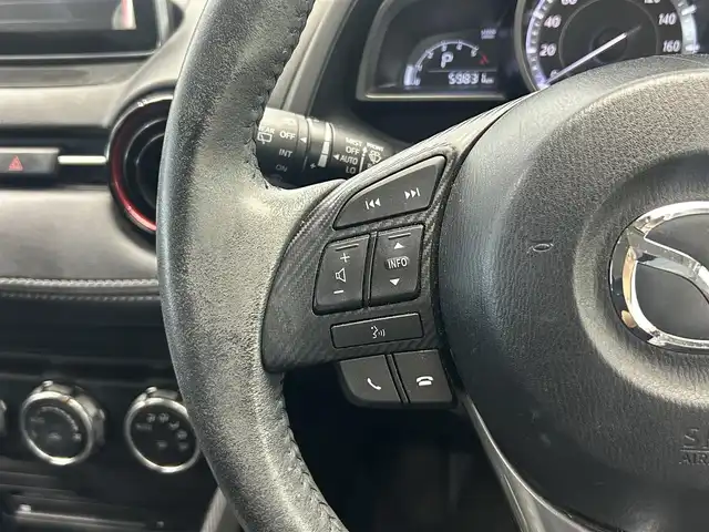 マツダ ＣＸ－３ XD 鹿児島県 2015(平27)年 6万km セラミックM 禁煙/純正ナビ（フルセグTV/CD/DVD/Bluetooth）/バックカメラ　/ＬＥＤヘッドライト　/クルーズコントロール/横滑り防止機能/オートライト/純正フロアマット/純正アルミホイール　/ドアバイザー/ＥＴＣ/前方ドライブレコーダー/電格ミラー