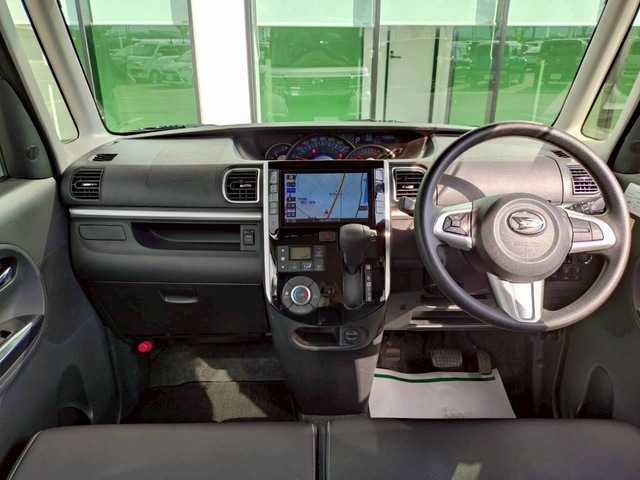 ダイハツ タント カスタム X トップED SA Ⅲ 和歌山県 2019(令1)年 5万km パールホワイトⅢ 純正8インチナビ/フルセグTV/全方位カメラ/衝突軽減ブレーキ/横滑り防止機能/アイドリングストップ/両側パワースライドドア/シートヒーター/ETC/LEDヘッドライト/オートライト/オートマチックハイビーム/フォグランプ/プッシュスタート/スマートキー/純正フロアマット/純正AW