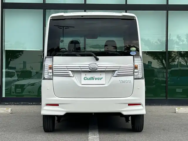 ダイハツ タント カスタム X トップED SA Ⅲ 和歌山県 2019(令1)年 5万km パールホワイトⅢ 純正8インチナビ/フルセグTV/全方位カメラ/衝突軽減ブレーキ/横滑り防止機能/アイドリングストップ/両側パワースライドドア/シートヒーター/ETC/LEDヘッドライト/オートライト/オートマチックハイビーム/フォグランプ/プッシュスタート/スマートキー/純正フロアマット/純正AW