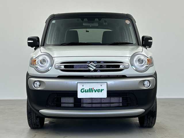 スズキ クロスビー HYBRID MZ 奈良県 2025(令7)年 0.5万km ピュアホワイトパール/ブラック2トーンルーフ 純正8インチナビ/フルセグ CD DVD BT MSV USB/全方位モニター/デュアルブレーキサポート/レーン逸脱警報システム/レーダークルーズコントロール/コーナーセンサー/純正ドライブレコーダー/ビルトインETC/アイドリングストップ/LEDヘッドライト/フォグライト/オートライト/パドルシフト/4WD/純正マット/ドアバイザー/スマートキー/プッシュスタート