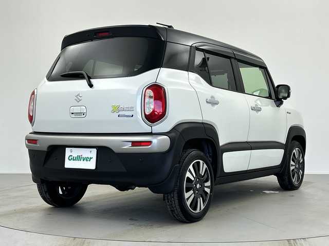 スズキ クロスビー HYBRID MZ 奈良県 2025(令7)年 0.5万km ピュアホワイトパール/ブラック2トーンルーフ 純正8インチナビ/フルセグ CD DVD BT MSV USB/全方位モニター/デュアルブレーキサポート/レーン逸脱警報システム/レーダークルーズコントロール/コーナーセンサー/純正ドライブレコーダー/ビルトインETC/アイドリングストップ/LEDヘッドライト/フォグライト/オートライト/パドルシフト/4WD/純正マット/ドアバイザー/スマートキー/プッシュスタート