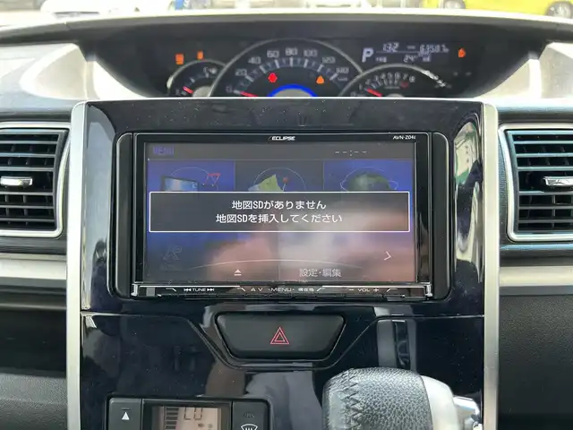 ダイハツ タント カスタム RS トップED SAⅡ 静岡県 2016(平28)年 6.4万km ブラックマイカメタリック 両側パワースライド/社外メモリナビ・フルセグTV/DVD/CD/USB/SD/Bluetooth/バックカメラ/純正エアロ/純正15インチアルミホイール/スマートアシスト/LEDライト/スマートキー2個/プッシュスタート/取扱説明書/ナビ取扱説明書