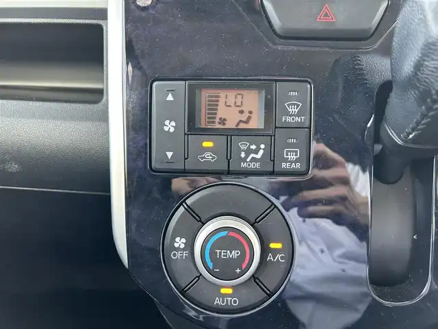 ダイハツ タント カスタム RS トップED SAⅡ 静岡県 2016(平28)年 6.4万km ブラックマイカメタリック 両側パワースライド/社外メモリナビ・フルセグTV/DVD/CD/USB/SD/Bluetooth/バックカメラ/純正エアロ/純正15インチアルミホイール/スマートアシスト/LEDライト/スマートキー2個/プッシュスタート/取扱説明書/ナビ取扱説明書