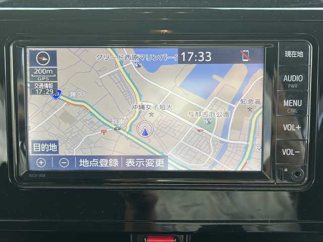 トヨタ タンク カスタムG－T 沖縄県 2020(令2)年 4.1万km パールホワイトⅢ 純正ナビ　/　（ＡＭ／ＦＭ／ＣＤ／ＤＶＤ／ＢＴ／ＴＶ）　/バックカメラ　/両側パワスラ　/ドラレコ　/クルコン　/ＥＴＣ　/コーナーセンサー　/シートヒーターＤ／Ｎ席 /アイドリングストップ /衝突軽減装置