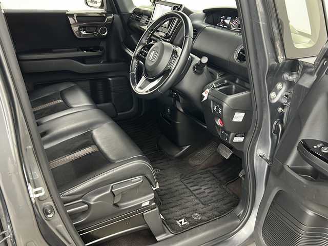 ホンダ Ｎ ＢＯＸ カスタム G L ターボ ホンダセンシング 長崎県 2018(平30)年 5.9万km シャイニンググレーM 純正メモリナビ/（フルセグ/CD/DVD/Bluetooth）/バックカメラ/クルーズコントロール（追従走行あり）/衝突軽減ブレーキ/レーンアシストキープ/横滑り防止装置/オートライト/オートマチックハイビーム/デジタルインナー（前後ドラレコ機能付き）/ETC/両側パワースライドドア/LEDヘッドライト/純正15インチAW/ウィンカーミラー/プッシュスタート/ドアバイザー