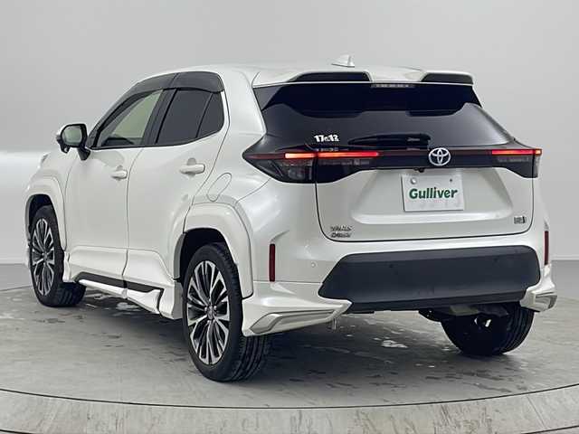 トヨタ ヤリスクロス ハイブリッド Z 熊本県 2021(令3)年 3.4万km ホワイトパールクリスタルシャイン 純正ナビ/（Bluetooth/TV）/モデリスタフルエアロ/バックカメラ/クルーズコントロール/LEDオートライト/アイドリンクストップ/オートエアコン/スマートキー/ETC