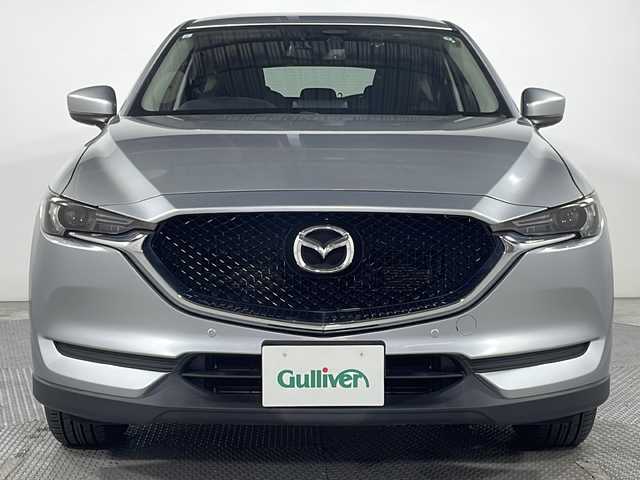 マツダ ＣＸ－５ XD 広島県 2017(平29)年 1.8万km ソニックシルバーM 純正ナビ/バック／サイドカメラ/前方ドライブレコーダー/衝突軽減ブレーキ/クルーズコントロール/MTモード付ATシフト/踏み間違い防止/前方コーナーセンサー/オートライト/LEDヘッドライト/フルセグTV/ＣＤ/ＤＶＤ/純正17インチアルミホイール(225/65/R17)/エアバッグ(運転席/助手席/サイド/カーテン)
