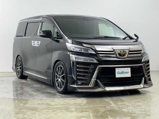 トヨタ ヴェルファイア Z Gエディション 道央・札幌 2019(令1)年 4万km ブラック ・4WD/トヨタセーフティセンス/・モデリスタエアロ/寒冷地仕様/・社外アルパイン11インチ　ナビ/・CD/DVD/BT/フルセグTV）/・バックカメラ/・フリップダウンモニター/・前席シートヒーター/シートベンチレーション/・前席パワーシート/レザーシート/・２列目パワーシート/オットマンシート/・追従クルーズコントロール/・LEDオートライト/オートハイビーム/・両側パワースライドドア/・パワーバックドア/・デジタルインナーミラー/・ビルドインETC