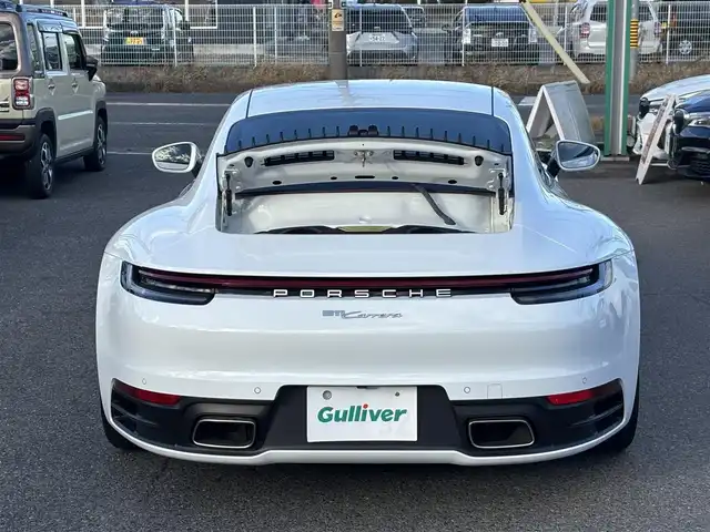ポルシェ ９１１ カレラ 愛知県 2020(令2)年 1.7万km ピュアホワイト /禁煙/正規ディーラー車/ディーラー記録簿R2.3.4.5.7//スポーツクロノパッケージ/エグゾースト/PASM//純正ナビ/BT/USB/AndroidAuto/AppleCarPlay//全方位カメラ/ETC/ドラレコ//革巻きステア/ステアスイッチ/パドルシフト//黒革シート/シートヒーター//電動パーキングブレーキ//電動リアスポイラー//照明付きバニティミラー//走行モード//ポルシェアクティブセーフ//マトリクスLEDヘッドライト//新車時保証書//取扱説明書//スペアスマートキー