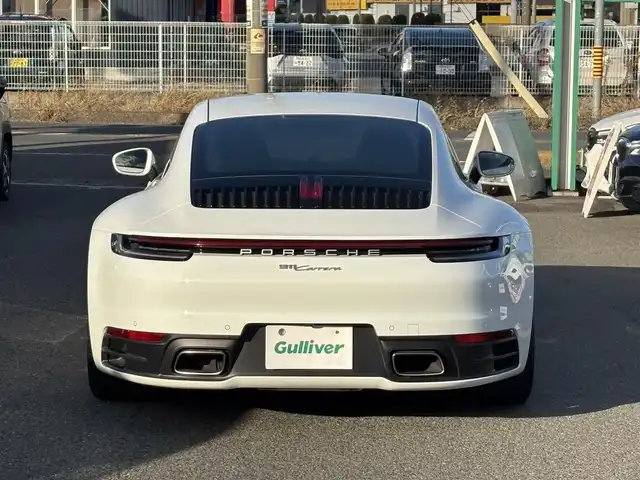 ポルシェ ９１１ カレラ 愛知県 2020(令2)年 1.7万km ピュアホワイト /禁煙/正規ディーラー車/ディーラー記録簿R2.3.4.5.7//スポーツクロノパッケージ/エグゾースト/PASM//純正ナビ/BT/USB/AndroidAuto/AppleCarPlay//全方位カメラ/ETC/ドラレコ//革巻きステア/ステアスイッチ/パドルシフト//黒革シート/シートヒーター//電動パーキングブレーキ//電動リアスポイラー//照明付きバニティミラー//走行モード//ポルシェアクティブセーフ//マトリクスLEDヘッドライト//新車時保証書//取扱説明書//スペアスマートキー