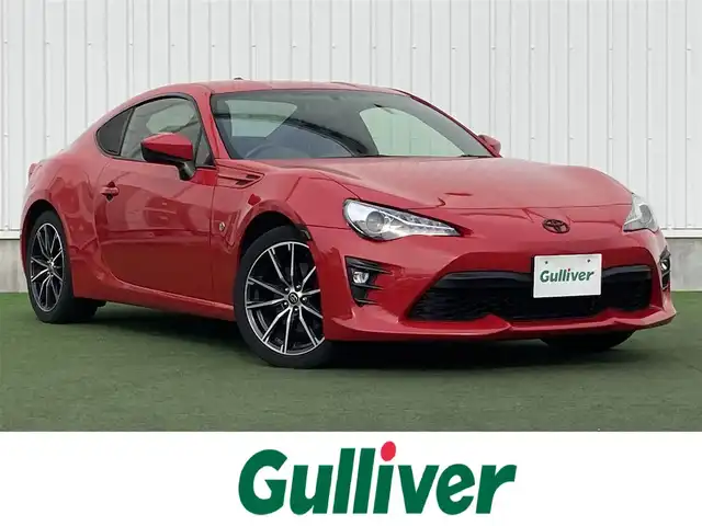 トヨタ ８６ GT 香川県 2018(平30)年 6.7万km ピュアレッド 登録時走行距離：66445km/6MT/カロッツェリアディスプレイオーディオ/　CD DVD BT /バックカメラ/クルーズコントロール/LEDヘッドライト/オートライト/フォグランプ/レベライザヘッドライト/横滑り防止装置/ETC2.0/革巻きステアリング/ステアリングスイッチ/プッシュスタート/スマートキー/スペアキー