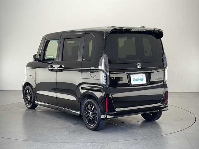 ホンダ Ｎ ＢＯＸ カスタム L スタイル+ブラック 長野県 2022(令4)年 3.2万km クリスタルブラックパール 純正ナビ/（フルセグ/Bluetooth/CD/DVD)/バックカメラ/ETC/両側電動スライドドア/前後ドラレコ/衝突軽減ブレーキ/レーンキープアシスト/レーダークルーズコントロール/コーナーセンサー/LEDヘッドライト/前席シートヒーター/電子パーキング/ステアリングスイッチ/ヘッドライトレベライザー/ドアバイザー/スマートキー/スペアキー