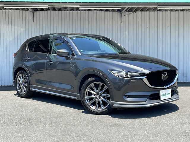 マツダ ＣＸ－５ XD エクスクルーシブモード 長野県 2020(令2)年 6.5万km マシーングレープレミアムM レザーシート/サンルーフ/純正メモリナビ/・CD/DVD/Bluetooth/フルセグTV/BOSE10スピーカー/全周囲カメラ/ETC/前方ドライブレコーダー/純正19インチAW/電動リアゲート/追従型クルーズコントロール/パドルシフト/ステアリングヒーター/シートヒーター/エアシート/パワーシート/前後コーナーセンサー/純正フロアマット/LEDオートライト/プッシュスタート/スマートキー/スペアキー/取扱説明書/保証書