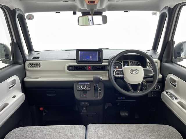 ダイハツ ムーヴ キャンバス ストライプス G 愛知県 2022(令4)年 1.9万km シャイニングホワイトパール/サンドベージュメタリック /ＫＥＮＷＯＯＤナビ(MDV-D208BTW)//ＣＤ　ＤＶＤ　ＢＴ　ＵＳＢ　ＳＤ　ＡＵＸ　ＦＭ　ＡＭ　//アラウンドビューモニター　//前後クリアランスソナー//ウェルカムオープン機能付両側パワースライドドア　　//スマートアシスト　//ＥＴＣ　//前席ホッとカップホルダー//LEDオートライト//スマートキー//スペアキー//カラーマルチインフォメーションディスプレイ//取扱説明書//ナビ取扱説明書