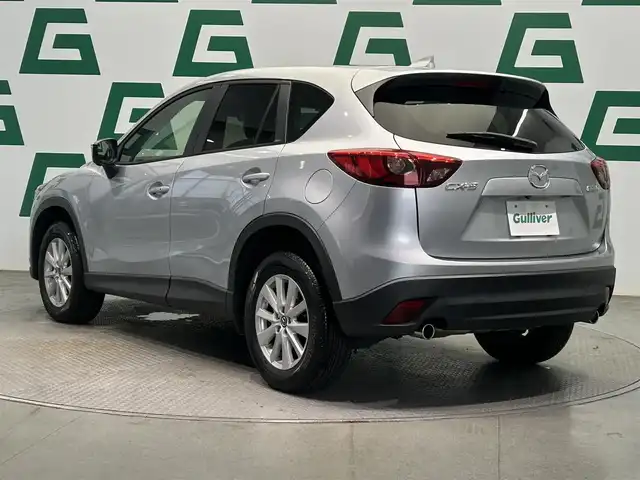 マツダ ＣＸ－５ XD 鹿児島県 2016(平28)年 5.1万km ソニックシルバーM 純正SDナビ/【Bluetooth/フルセグTV/CD/DVD】/バックカメラ/サイドカメラ/ビルトインETC/スマートシティブレーキサポート/レーンキープアシスト/クルーズコントロール/革巻きステアリング/LEDヘッドライト/オートライト/純正17インチアルミホイール/スマートキー/プッシュスタート/横滑り防止装置