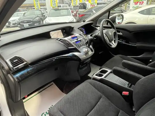 ホンダ オデッセイ MX エアロパッケージ 香川県 2013(平25)年 3.8万km ホワイトオーキッドパール メーカーHDDナビ/フルセグ/CD/DVD/BT/バックカメラ/社外18インチアルミ/スマートキー/キセノンヘッドライト/ETC