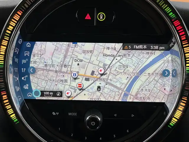 ＭＩＮＩ ＢＭＷ ミニ クーパー クラシックトリム 熊本県 2021(令3)年 5.2万km MINI Yoursエニグマティックブラック ・スマートキー/・プッシュスタート/・インテリジェントセーフティ/・PDC自動起動/・パーキングアシスト/・クルーズコントロール(追従式)/・ハーフレザースポーツシート/・純正HDDナビ/　【Bluetooth・USB・MSV】/・バックカメラ/・ETC/・ドライブレーダー(前後録画)/・LEDヘッドランプ/・UKテールランプ/・純正マット