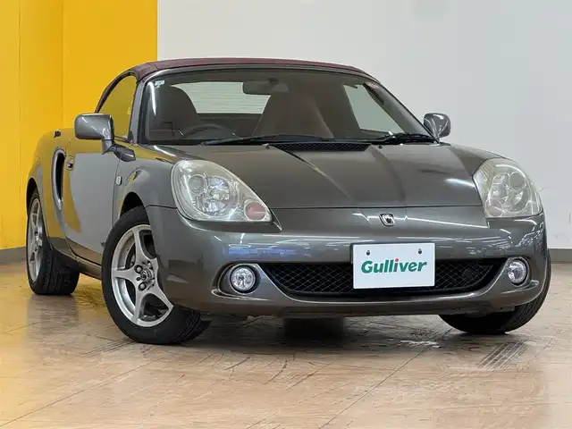 トヨタ ＭＲ－Ｓ V エディション ファイナルVer 群馬県 2007(平19)年 9.2万km グレーマイカM 純正カーオーディオ/レザーシート/ETC/フォグランプ/純正フロアマット/純正15インチAW