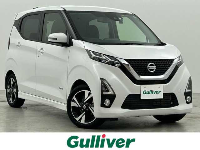 日産 デイズ HWS G ターボ プロパイロットED 福岡県 2020(令2)年 2.5万km ホワイトパール 社外ナビ（ＢＴ，フルセグＴＶ）　/全方位カメラ　/前後ドライブレコーダー　/ＥＴＣ　/ＡＣＣ　/プロパイロット　/エマージェンシーブレーキ　/レーンキープ　/コーナーセンサー　/アイドリングストップ　/純正１５インチＡＷ