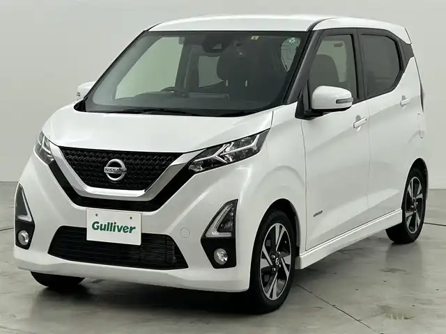 日産 デイズ HWS G ターボ プロパイロットED 福岡県 2020(令2)年 2.5万km ホワイトパール 社外ナビ（ＢＴ，フルセグＴＶ）　/全方位カメラ　/前後ドライブレコーダー　/ＥＴＣ　/ＡＣＣ　/プロパイロット　/エマージェンシーブレーキ　/レーンキープ　/コーナーセンサー　/アイドリングストップ　/純正１５インチＡＷ
