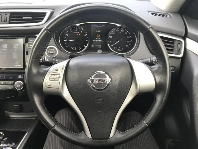 日産 エクストレイル モード・プレミア 栃木県 2015(平27)年 8.7万km ダイヤモンドブラック 株)IDOMが運営する【じしゃロン小山店】の自社ローン専用車両になります。こちらは現金またはオートローンご利用時の価格です。自社ローンご希望の方は別途その旨お申付け下さい//禁煙車/純正フルセグナビ/（CD/DVD/AM/FMラジオ）/(Bluetooth)/スマートキー/プッシュスタート/バックカメラ/ＥＴＣ/エマージェンシーブレーキ/サンルーフ/アイドリングストップ/電動格納ドアミラー/パワーウインドウ/オートライト