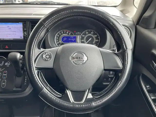 日産 デイズ ルークス HWS X Vセレクション 東京都 2018(平30)年 4.5万km ホワイトパール 純正メモリナビ＆地デジ/・BluetoothAudio/・CD/DVD/AM/FM/全周囲モニター/両側パワースライドドア　/ＬＥＤヘッドランプ /・オートハイービーム/アイドリングストップ /インテリジェントエマージェンシーブレーキ /・踏み間違い防止アシスト/・車線逸脱警報/・VDC/インテリジェントキー /プッシュエンジンスタート /リアサーキュレーター/リアサンシェード/純正15インチAW/純正フロアマット/保証書＆取説