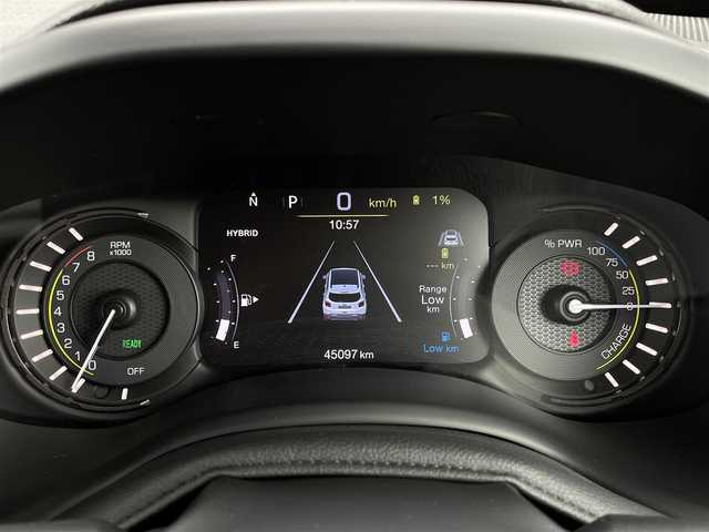 クライスラー・ジープ ジープ レネゲード トレイルホーク 4xe 長野県 2022(令4)年 4.6万km 黒 Ｕｃｏｎｎｅｃｔナビ/フルセグＴＶ/バックカメラ/クルーズコントロール/ブラインドスポット/レーンセンス/パークセンス/デジタルインナーミラー　/スマートキー/プッシュスタート/純正１７インチＡＷ/ドライブレコーダー/ETC/充電ケーブル