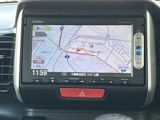 ホンダ Ｎ ＢＯＸ カスタム G SSパッケージ 千葉県 2015(平27)年 14.2万km プレミアムホワイトパール ワンオーナー/純正メモリナビ（VXM-１５５VSi)/ワンセグテレビ/DVD/CD/Bluetooth/バックカメラ/CTBA（シティブレーキアクティブシステム）/ステアリングスイッチ/キセノンヘッドライト/フォグランプ/両側パワースライドドア/純正フロアマット/ホイール/ドアバイザー/ウィンカーミラー