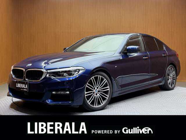 ＢＭＷ ５２３ｄ Mスポーツ 千葉県 2017(平29)年 4.6万km 紺Ｍ ハイラインパッケージ　/ACC　/黒革シート　/HUD　/ナビ　/TV　/360°Bluetooth接続　/シートヒーター　/電動シート　/電動トランク　/LEDヘッドライト　/ソフトクローズドア　/ドライビングアシストプラス　/パーキングアシストプラス