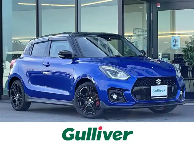 スズキ スイフト スポーツ ZC33S ファイナルED 東京都 2025(令7)年 0.1万km 青Ⅱ ワンオーナー/純正ナビ/Bluetooth/アダプティブクルーズコントロール/フルセグテレビ/アラウンドビューモニター/前席シートヒーター/ステアリングスイッチ/革巻きステアリング/LEDヘッドライト/ブラインドスポットモニター/ラバーマット/プッシュスタート/キーレスエントリー/フロントフォグランプ/ハンズフリー
