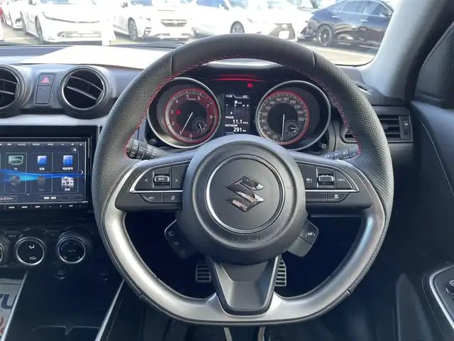 スズキ スイフト スポーツ ZC33S ファイナルED 東京都 2025(令7)年 0.1万km 青Ⅱ ワンオーナー/純正ナビ/Bluetooth/アダプティブクルーズコントロール/フルセグテレビ/アラウンドビューモニター/前席シートヒーター/ステアリングスイッチ/革巻きステアリング/LEDヘッドライト/ブラインドスポットモニター/ラバーマット/プッシュスタート/キーレスエントリー/フロントフォグランプ/ハンズフリー