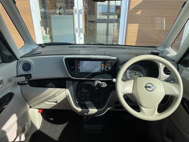 日産 デイズ ルークス X 宮崎県 2014(平26)年 9万km モカブラウンP 両側パワースライドドア/アラウンドビューモニター/純正7インチナビ/フルセグテレビ/社外14インチアルミ/スマートキー/アイドリングストップ/プッシュスタート/ETC