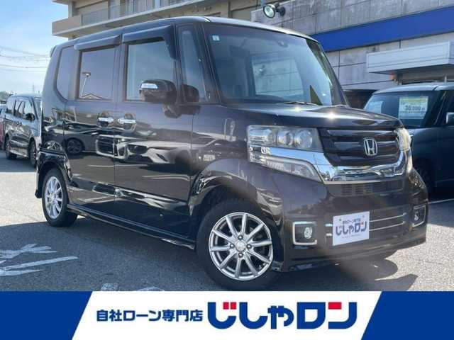 ホンダ Ｎ ＢＯＸ カスタムG SSブラックスタイル 兵庫県 2017(平29)年 8.4万km 黒 (株)IDOMが運営する【じしゃロン姫路店】の自社ローン専用車両になります。こちらは現金またはオートローンご利用時の価格です。自社ローンご希望の方は別途その旨お申付け下さい/社外ナビ/ＥＴＣ/バックカメラ/クルーズコントロール/両側パワースライドドア/チップアップシート/横滑り防止装置/純正夏タイヤＡＷセット/プッシュスタート/シートヒーター/ターボ車