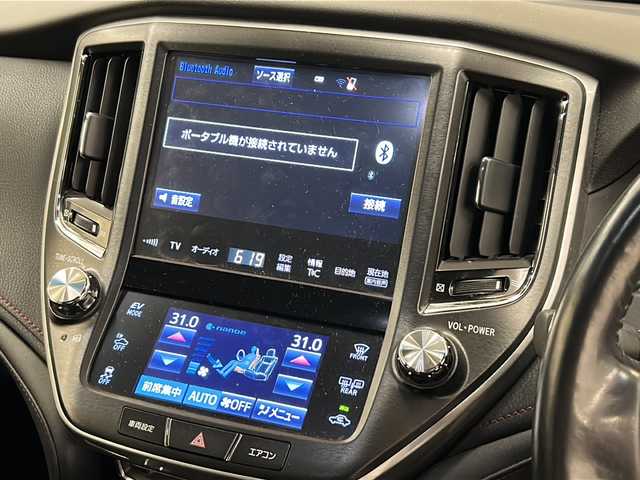 トヨタ クラウン ハイブリッド アスリートSJ-フロンティアLTD 岐阜県 2017(平29)年 4.4万km ダークレッドマイカメタリック プリクラッシュセーフティ/レーンキープ/レーダークルーズコントロール/オートマチックハイビーム/純正マルチナビ/Bluetooth/フルセグTV/DVD/バックカメラ/前席パワーシート/前席シートヒーター/前席ベンチレーション/ステアリングヒーター/ドライブレコーダー/ビルトインETC/LEDヘッドライト/LEDフォグライト