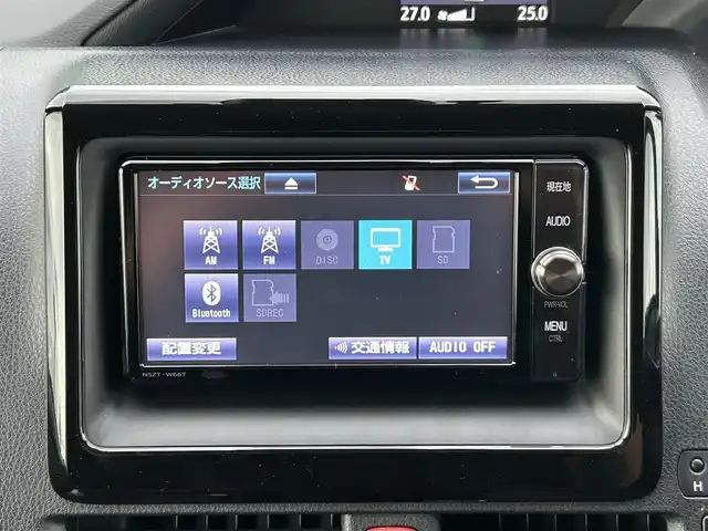 トヨタ ヴォクシー ハイブリッド ZS 宮城県 2016(平28)年 11.2万km ブラック 純正SDナビ　/(NSZT -W66T/フルセグTV)/フリップダウンモニター/(ALPINE10インチ)/バックカメラ/両側パワースライドドア/セーフティセンスC/・プリクラッシュセーフティシステム/・レーンディパーチャーアラート/・オートマチックハイビーム/LEDヘッドライト/スマートキー/ETC/純正アルミ16インチ(サマータイヤ)積み込み/取扱説明書/スペアキー