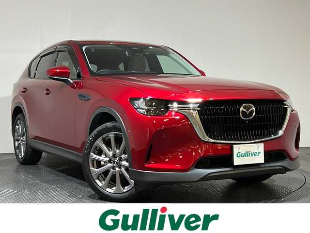 マツダ ＣＸ－６０ XD Lパッケージ 愛媛県 2023(令5)年 3.6万km ソウルレッドクリスタルM ・１２．３型ナビ/（フルセグ／Ｂｌｕｅｔｏｏｔｈ／ＵＳＢ／スマホ連携）/・全方位カメラ/・衝突軽減ブレーキ/・レーンキープアシスト/・前後コーナーセンサー/・ＤＮ席パワーシート/シートヒーター/・レザーシート/・オートマチックハイビーム/・電動リアゲート