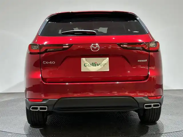 マツダ ＣＸ－６０ XD Lパッケージ 愛媛県 2023(令5)年 3.6万km ソウルレッドクリスタルM ・１２．３型ナビ/（フルセグ／Ｂｌｕｅｔｏｏｔｈ／ＵＳＢ／スマホ連携）/・全方位カメラ/・衝突軽減ブレーキ/・レーンキープアシスト/・前後コーナーセンサー/・ＤＮ席パワーシート/シートヒーター/・レザーシート/・オートマチックハイビーム/・電動リアゲート
