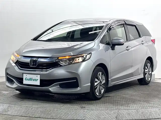 ホンダ シャトル ハイブリッド ホンダセンシング 大阪府 2018(平30)年 4.9万km ルナシルバーM 社外ナビ レーダークルコン 衝突軽減ブレーキ レーンアシスト スマートキー プッシュスタート オートエアコン 横滑り防止 ETC