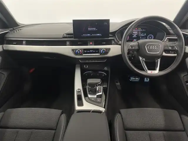 アウディ Ａ４ 35TDI Sライン 岡山県 2023(令5)年 0.9万km デイトナグレーパールエフェクト 150台限定車/マイルドハイブリッドディーゼルターボ/コンフォートパッケージ/S-LinePlusパッケージ/純正ナビ/パークアシスト/サラウンドビューカメラ/スマートフォンワイヤレスチャージング/マトリクスLEDヘッドライト/シートメモリー/AUDIsport19インチAW/全席シートヒーター
